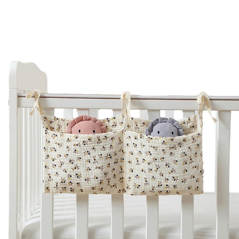Animals Baby Nursery - Baby Crib Organizer Cot Caddy Bed