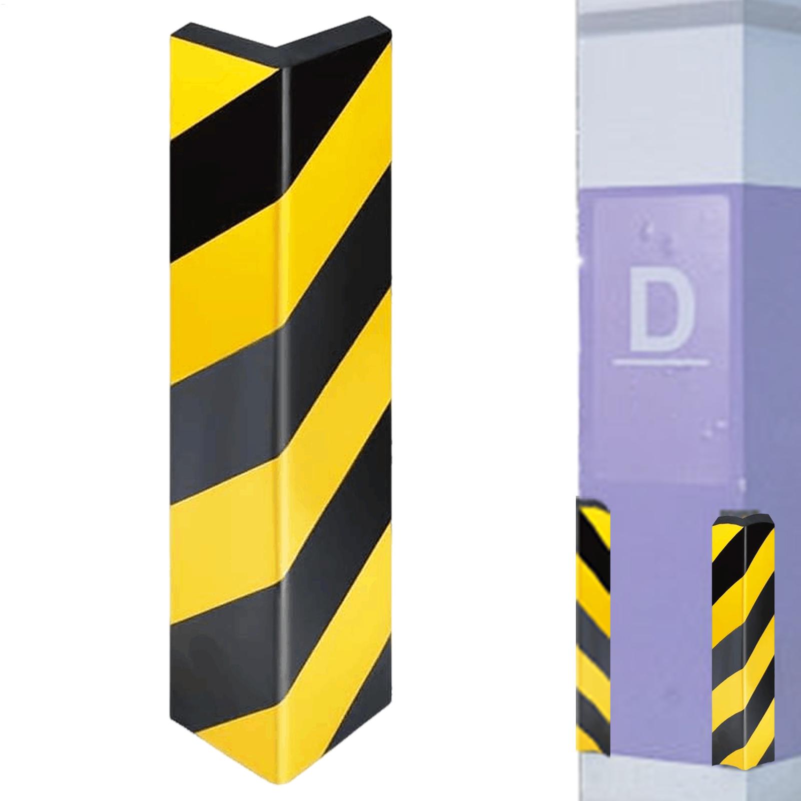 Corner Guard Foam - Heavy-Duty Garage Wall Bumper Reflective Corner