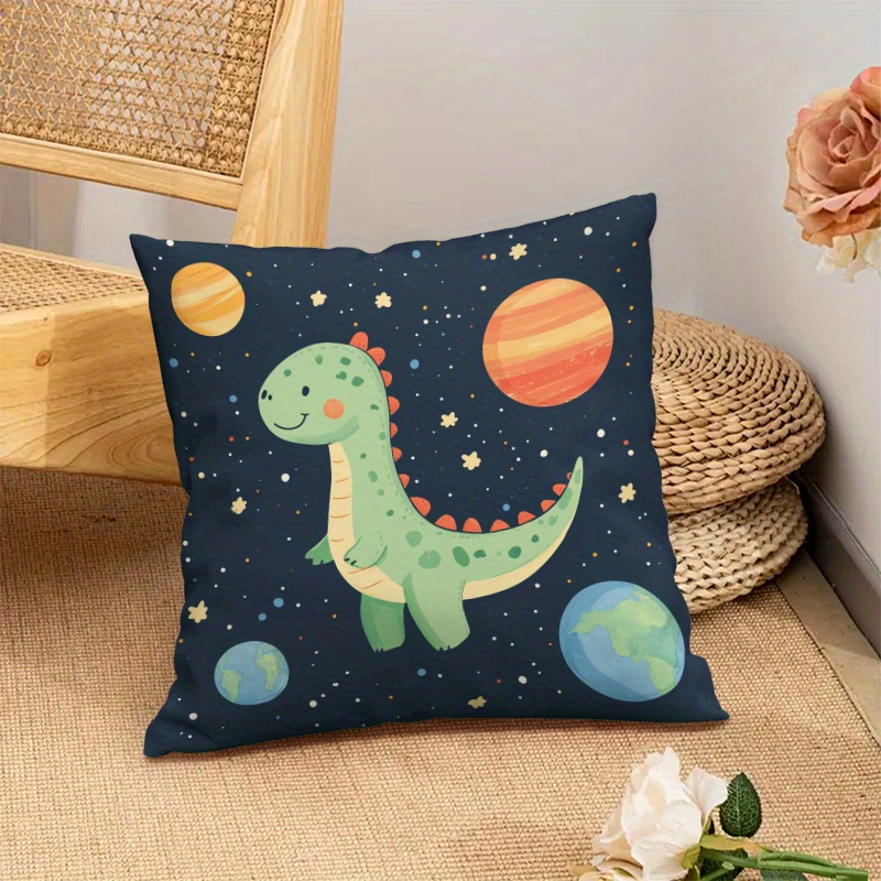 Baby Nursery Chair - Cute Dinosaur Space Planets Cushion Cover