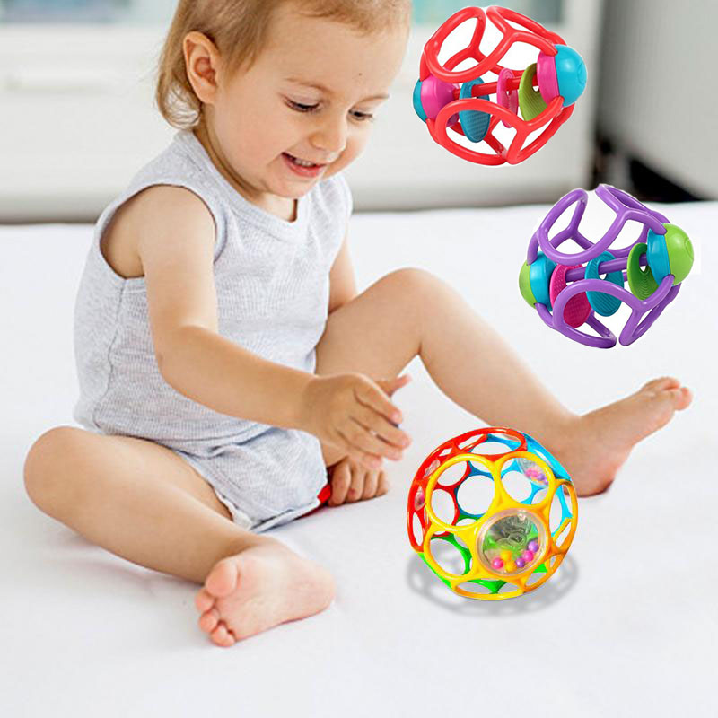 Baby Nursery Images - Baby Rattles Soft Hand Bell Grasping