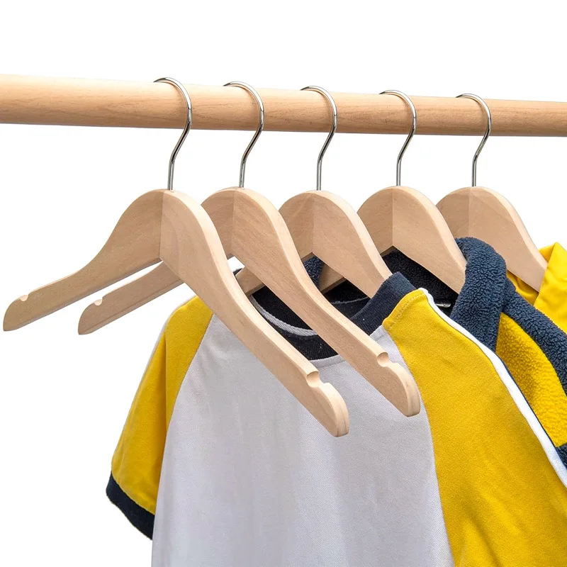 Closet Organizer Baby - 6Pcs/Set Cartoon Wooden Baby Clothes Hangers,Cute