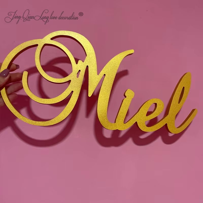 Baby Nursery Name Letters - Custom Personalised Wooden Name Sign Custom