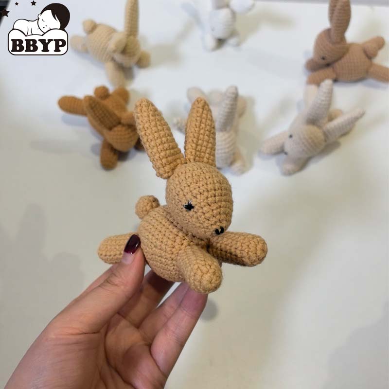 Baby Nursery Diy - 1Pcs Adorable Crochet Rabbit Decoration, Baby