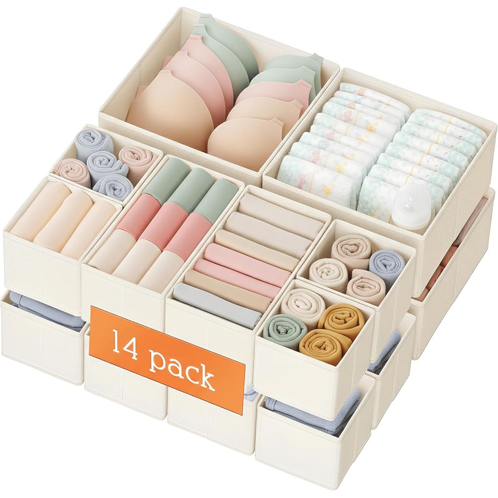 Closet Organizer Baby - 14 Pack Drer Organizer for Baby