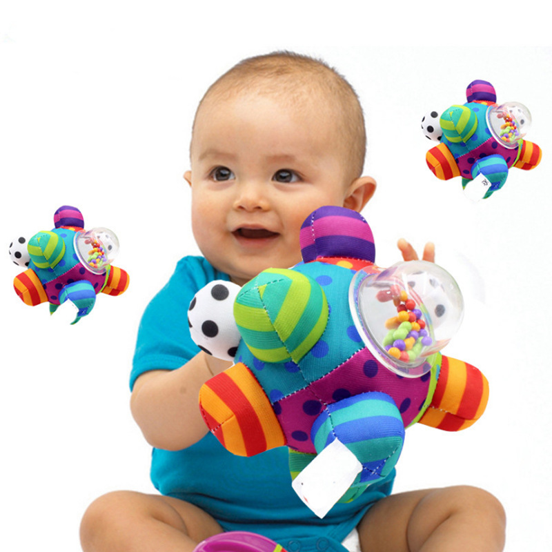 Baby Nursery Images - Ball Rattles Toddlers Sensory Bell Toys