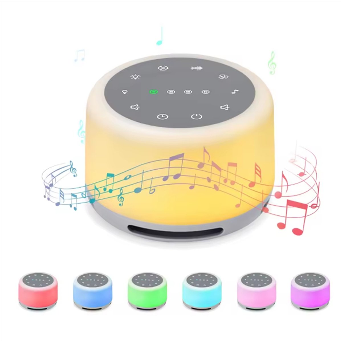 M85K Portable Sleep Sound Mach - Baby Sound Machine White ulasan dan harga