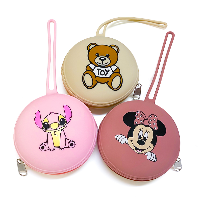 1PC Cartoon Character Silicone - Pacifier Sterilizer Case ulasan dan harga