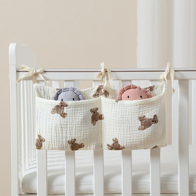 Baby Crib Organizer Cot Caddy  - Animals Baby Nursery ulasan dan harga