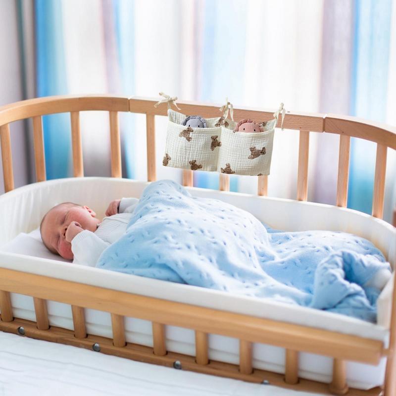 Baby Crib Organizer Cot Caddy  - Animals Baby Nursery ulasan dan harga