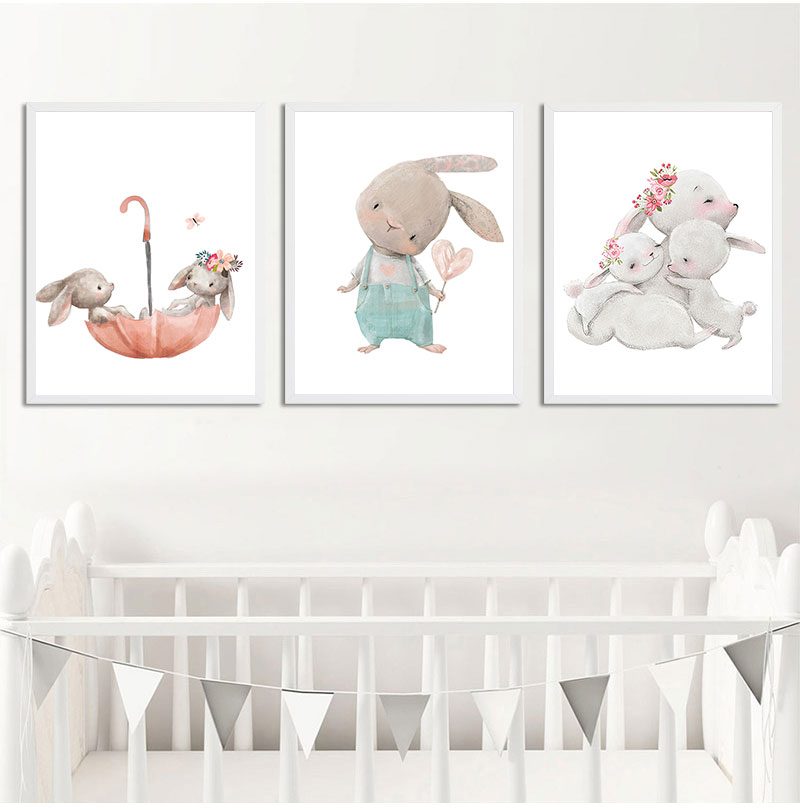 1PC frameless decorative art p - Animals Baby Nursery ulasan dan harga