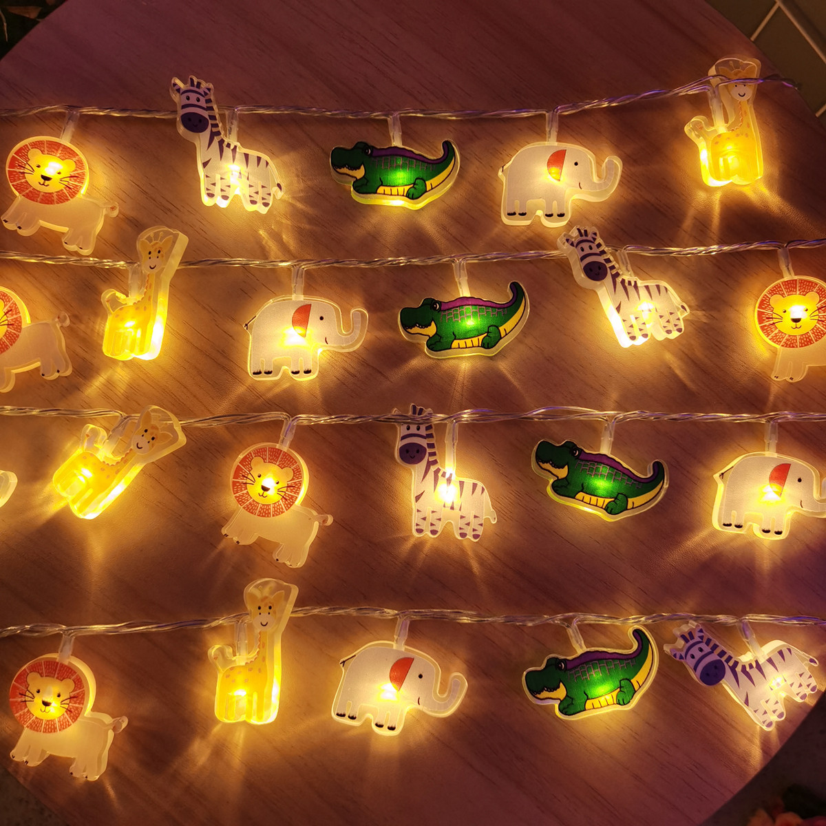 Cartoon Wild Animal LED Decora - Baby Nursery Jungle Theme ulasan dan harga