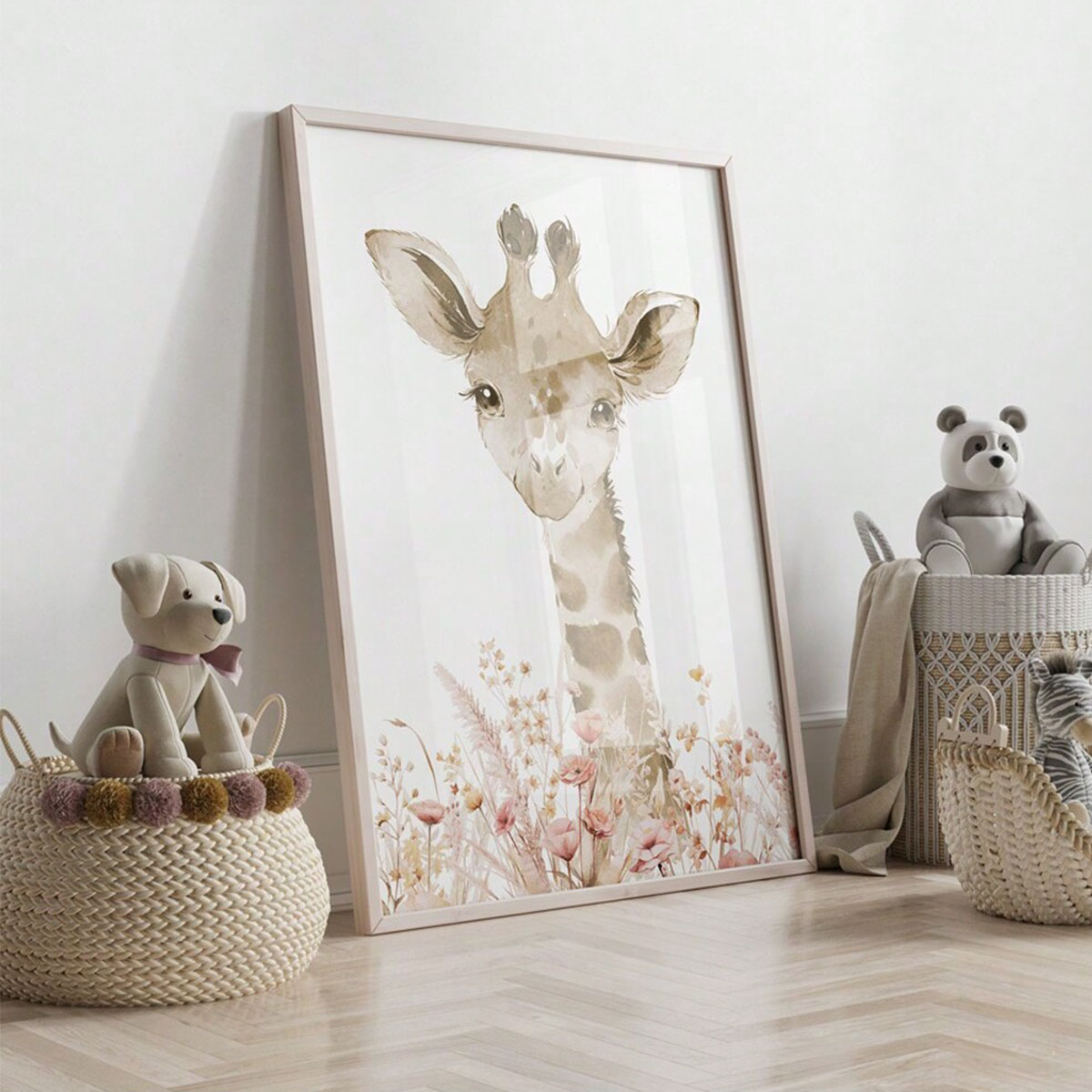Custom Name Nursery Wall Art S - Animals Baby Nursery ulasan dan harga