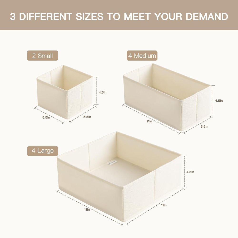 10 Pack Drawer Organizer for B - Closet Organizer Baby ulasan dan harga