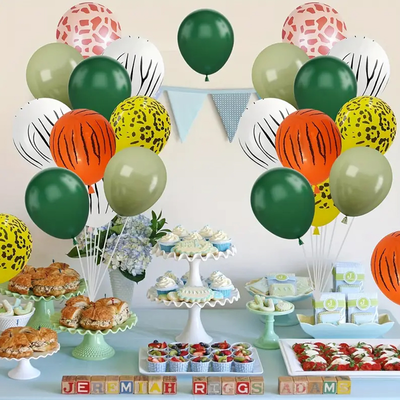 12inch Jungle Theme Party Ball - Baby Nursery Jungle Theme ulasan dan harga
