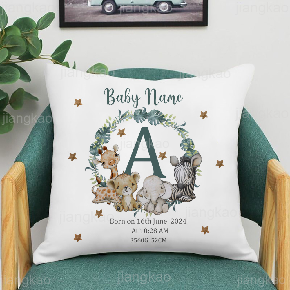 Personalized Safari Animal wit - Baby Nursery Name Letters ulasan dan harga