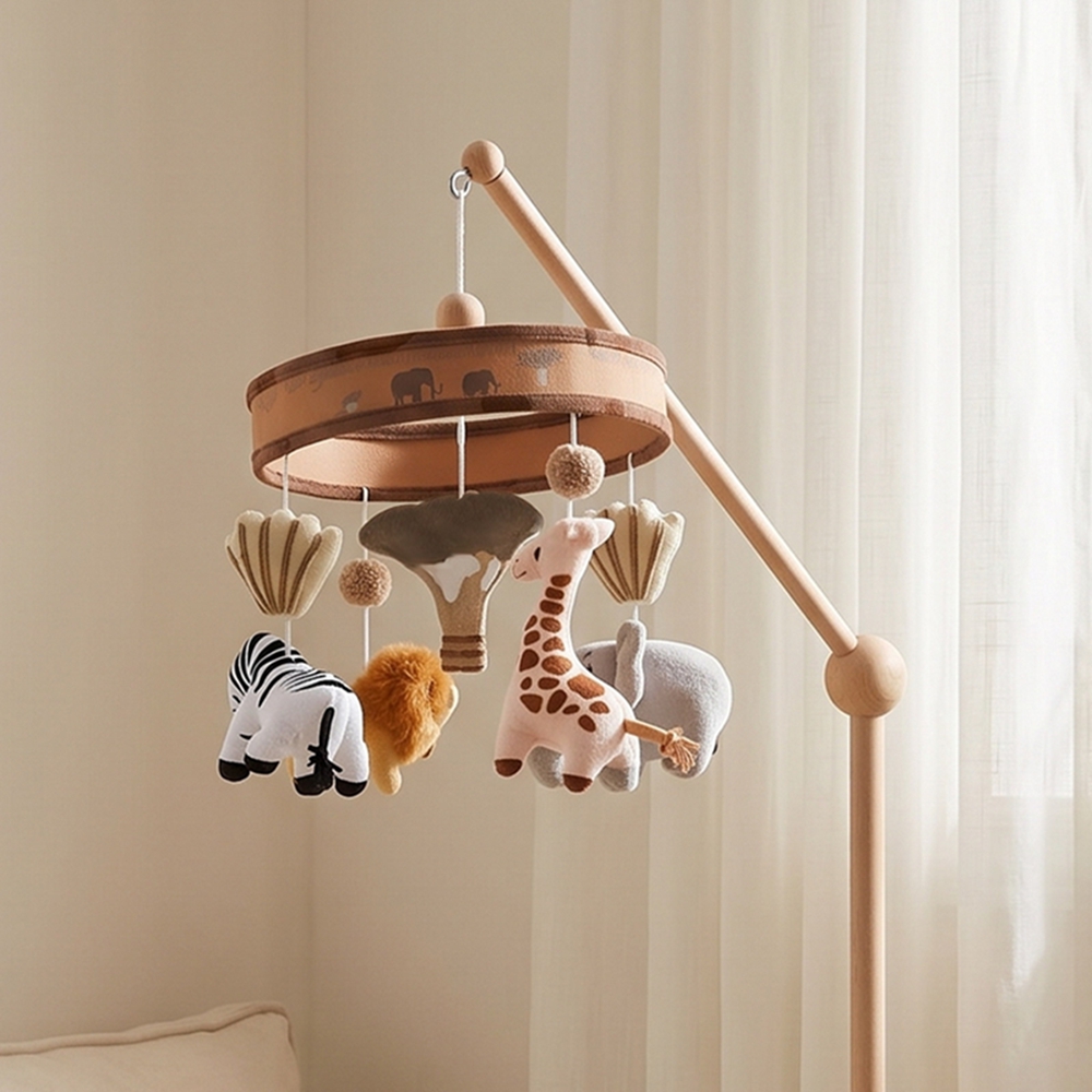 Baby Rattle Toys 0-12 Month Ne - Crib Mobile Musical ulasan dan harga