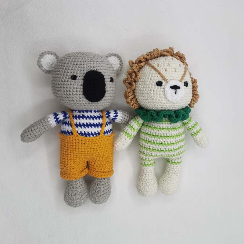 Baby Crochet Stuffed Lion Koal - Baby Nursery Diy ulasan dan harga