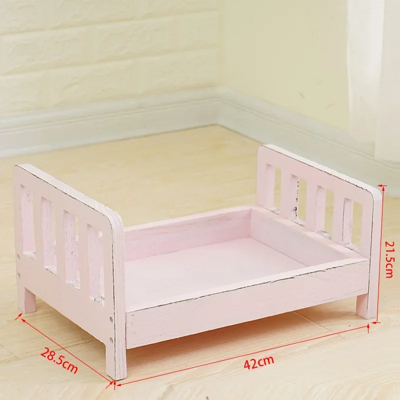 Infant Posing Sofa Retro Wood  - Baby Nursery Chair ulasan dan harga