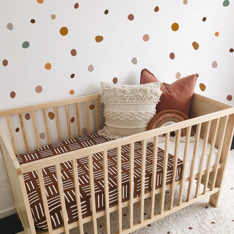Boho Nursery Polka Dot Creativ - Baby Nursery Vintage Decor ulasan dan harga