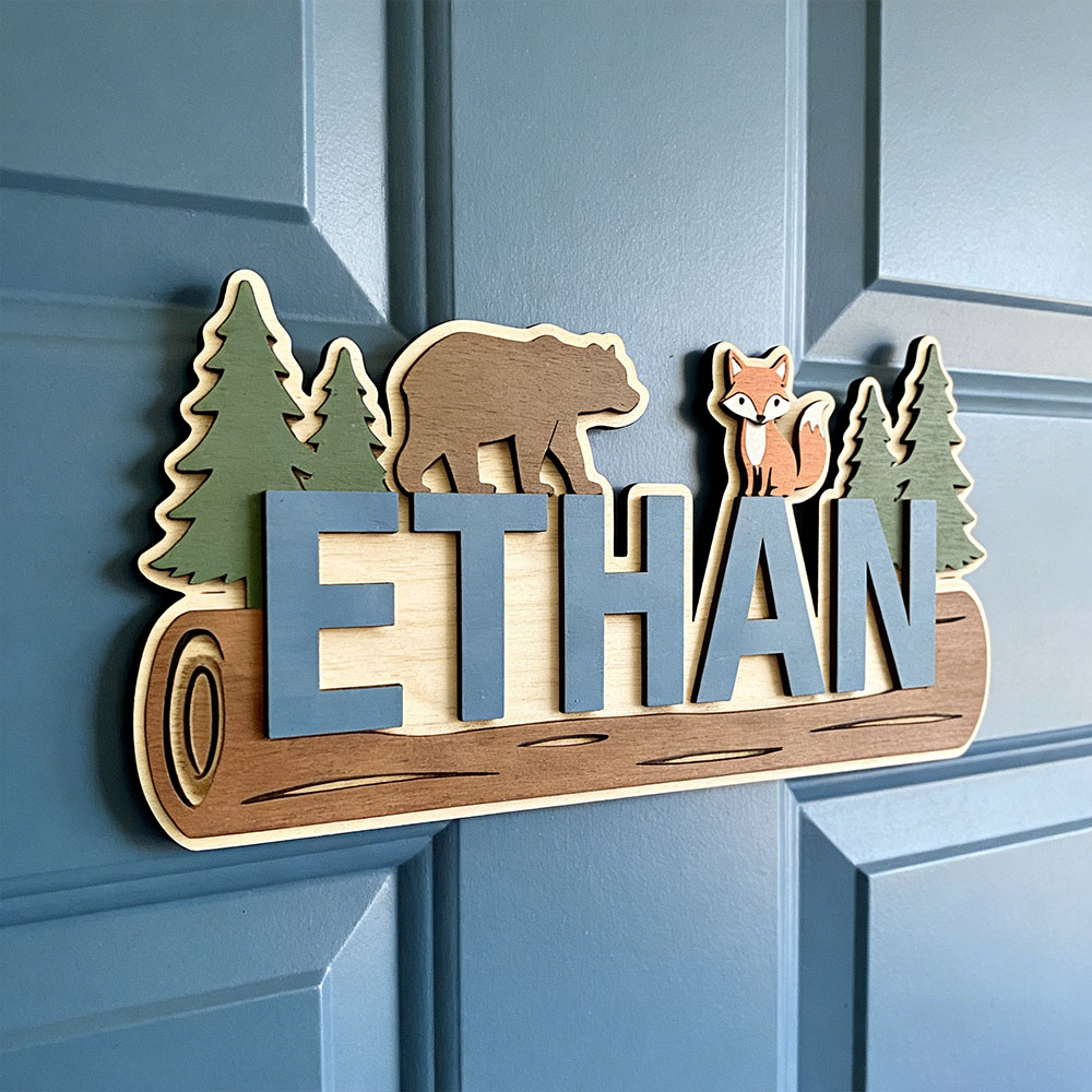 Woodland Forest Animal Persona - Animals Baby Nursery ulasan dan harga