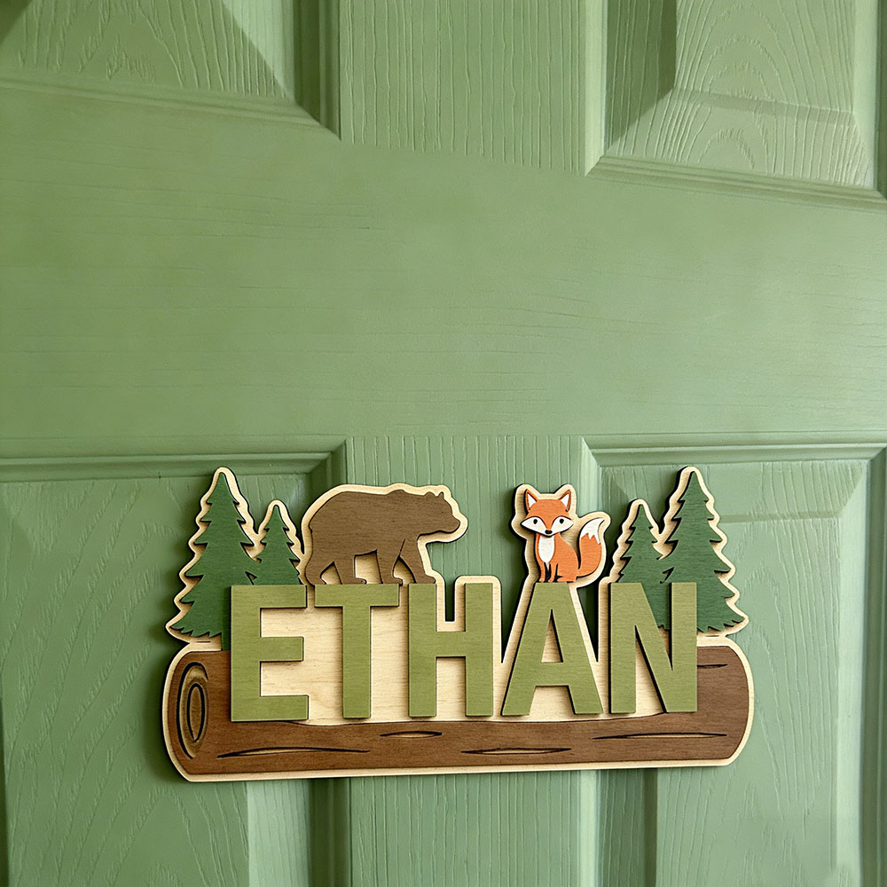 Woodland Forest Animal Persona - Animals Baby Nursery ulasan dan harga