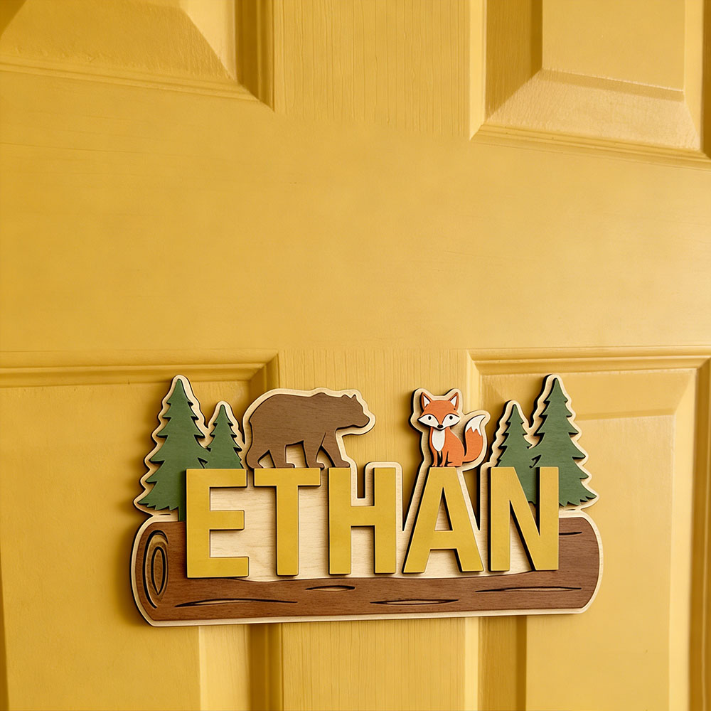 Woodland Forest Animal Persona - Animals Baby Nursery ulasan dan harga