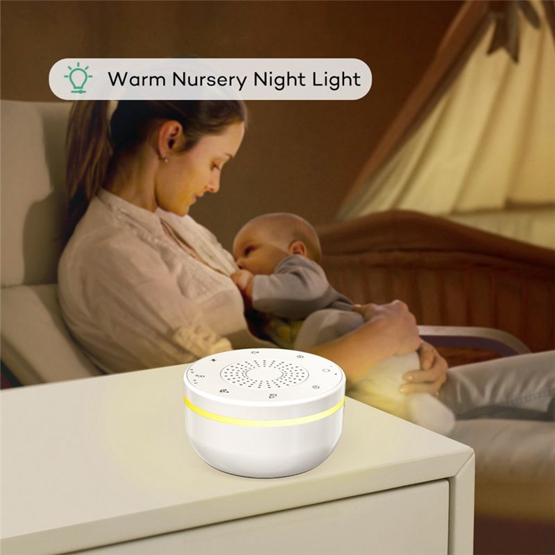 ABXF-Sleep White Noise Portabl - Baby Sound Machine White ulasan dan harga