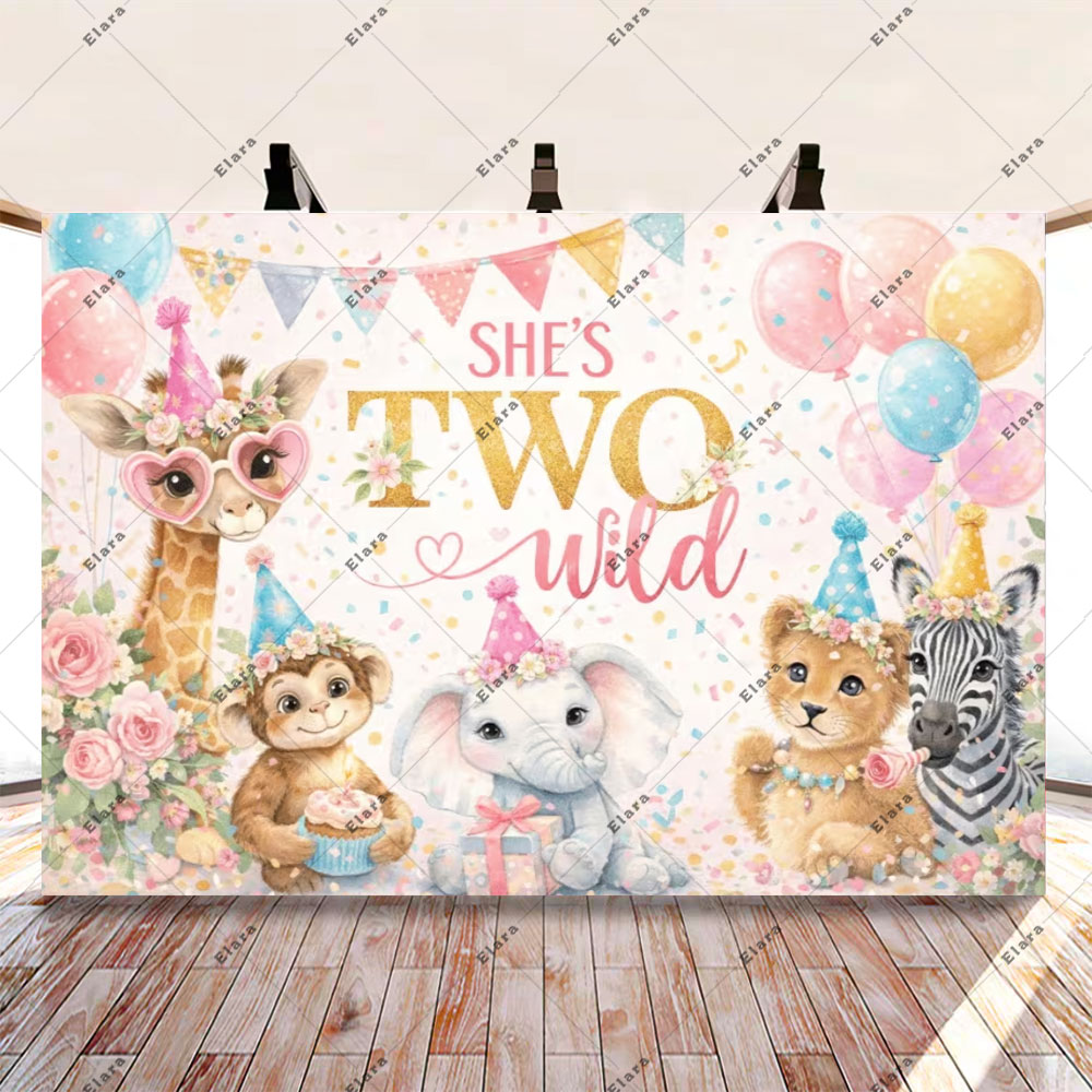 She's Two Wild Theme Tropical  - Baby Nursery Jungle Theme ulasan dan harga