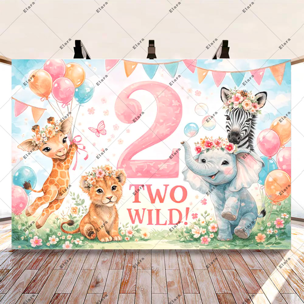 She's Two Wild Theme Tropical  - Baby Nursery Jungle Theme ulasan dan harga