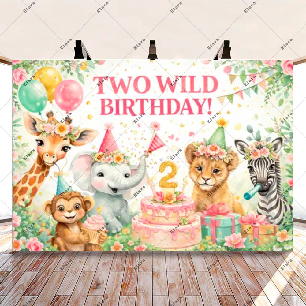 She's Two Wild Theme Tropical  - Baby Nursery Jungle Theme ulasan dan harga