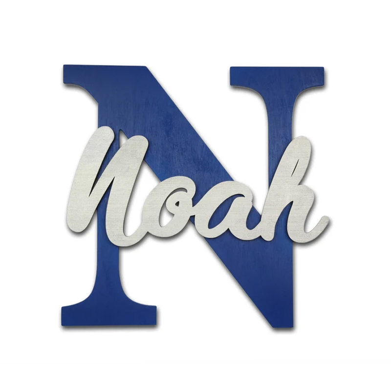 Wooden Letters, Baby Nursery W - Baby Nursery Name Letters ulasan dan harga