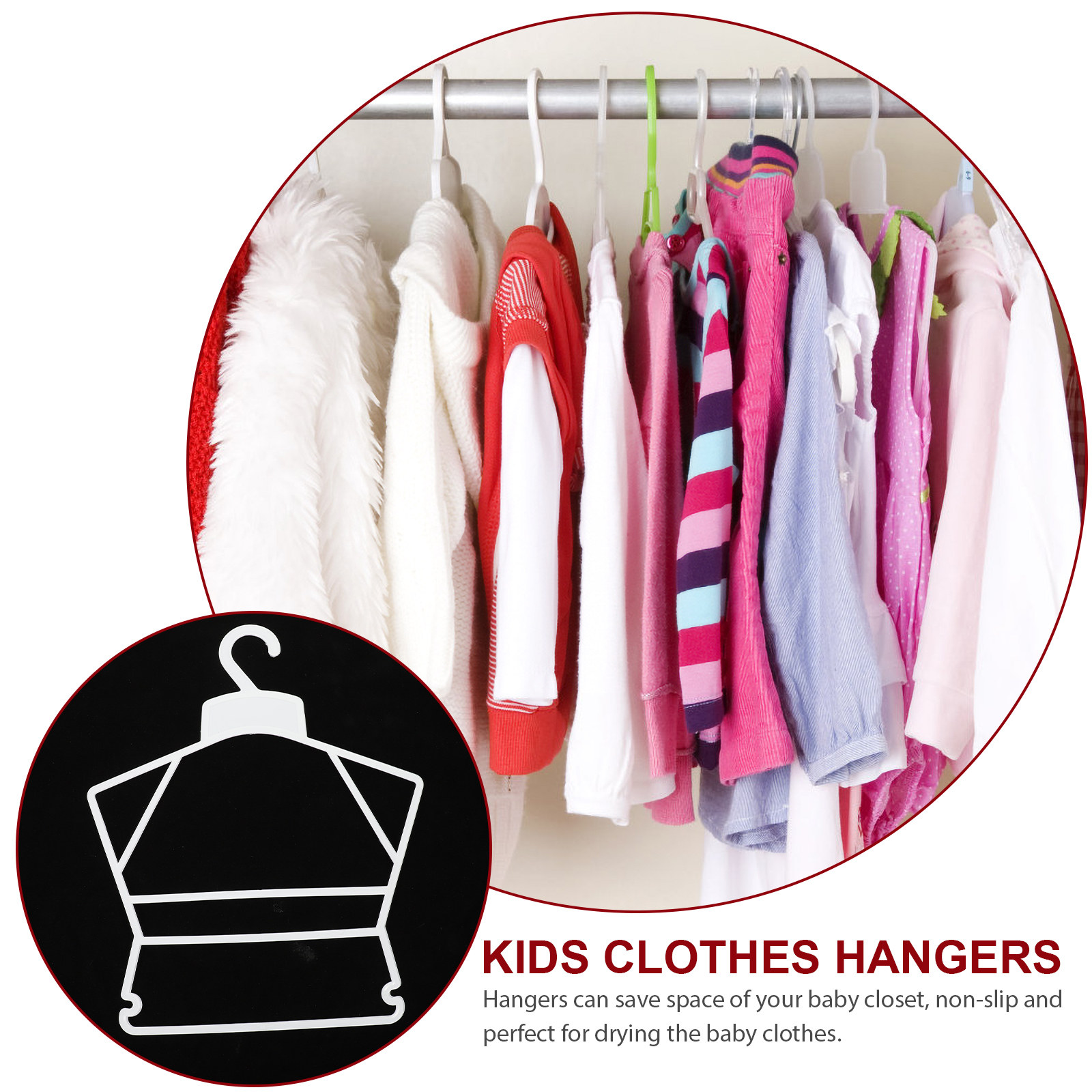 Sturdy Plastic Children’s Suit - Closet Organizer Baby ulasan dan harga