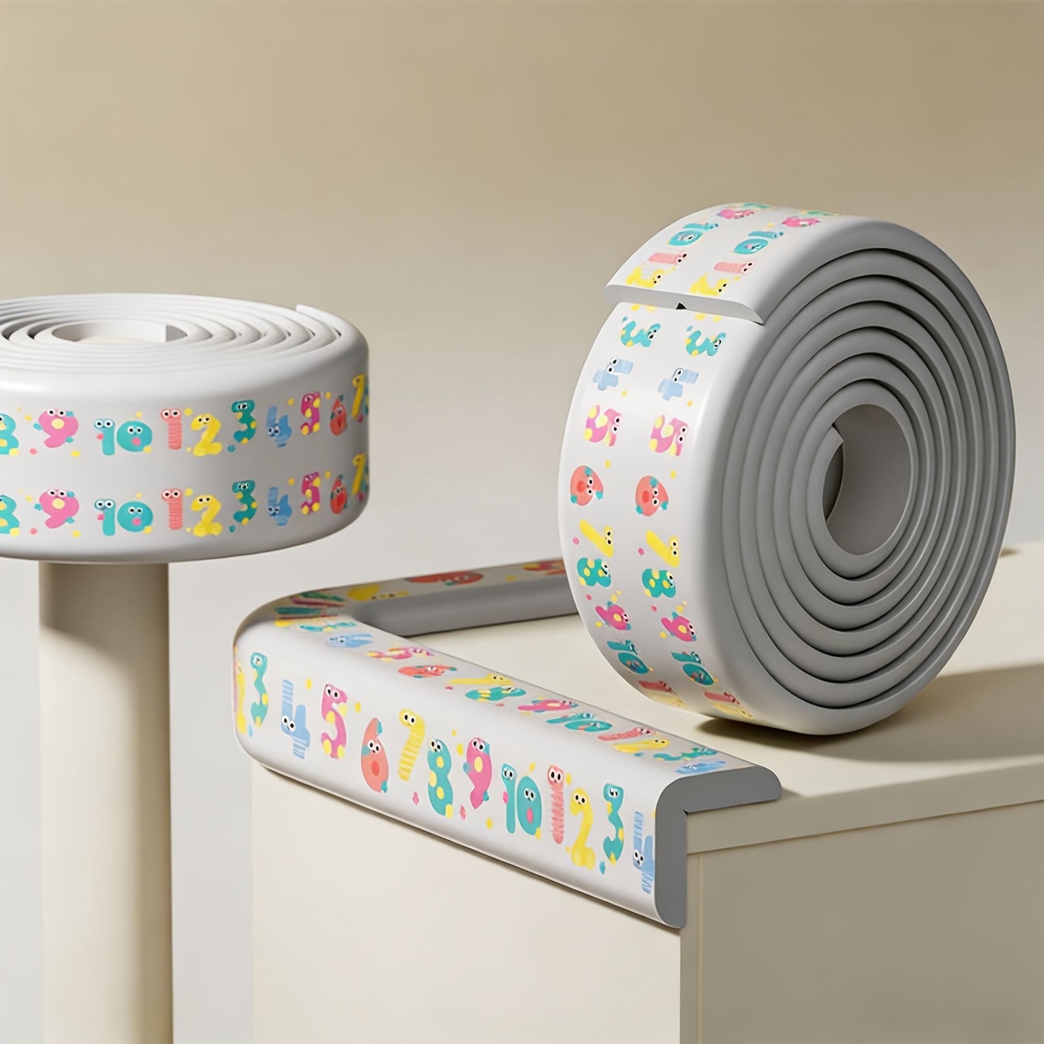 1 roll 2M Cartoon Child Table  - Corner Guard Foam ulasan dan harga