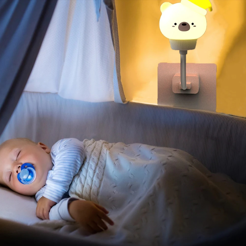 USB Cartoon Cute Night Light W - Baby Nursery Egg Light ulasan dan harga