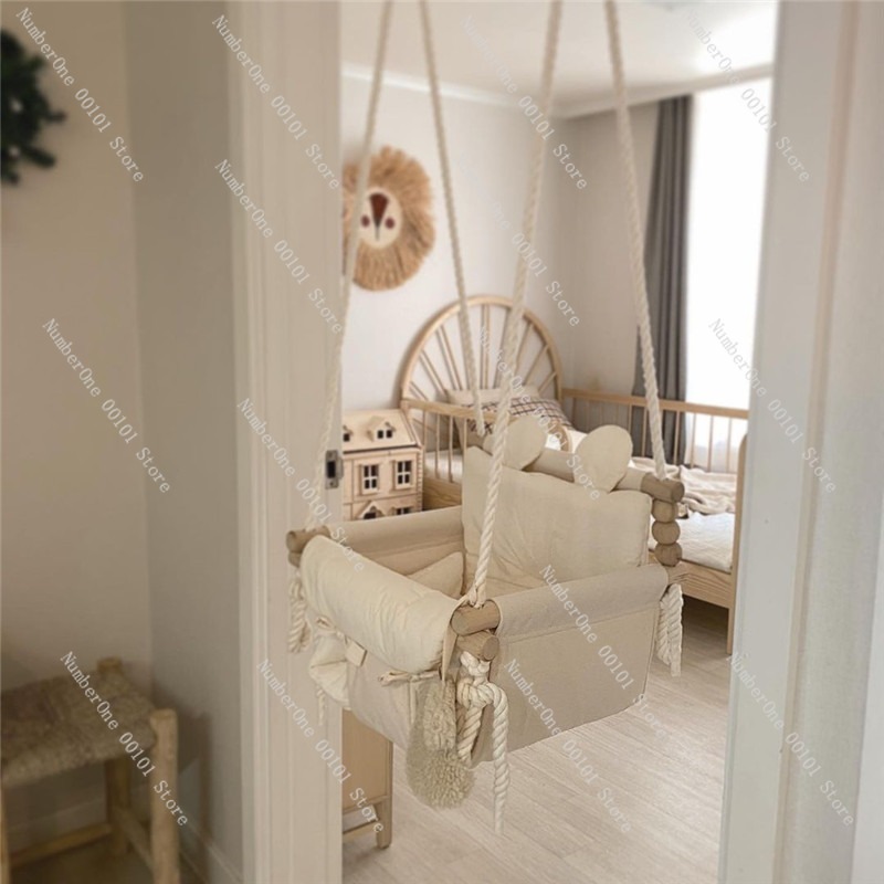 Korean Style Indoor Hanging Ch - Baby Nursery Chair ulasan dan harga