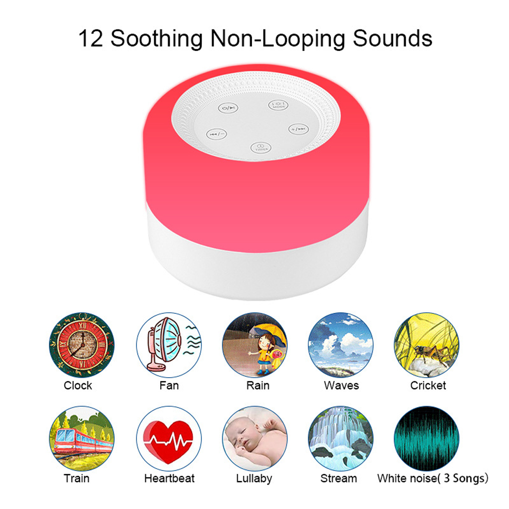 Baby White Noise Machine Sooth - Baby Sound Machine White ulasan dan harga