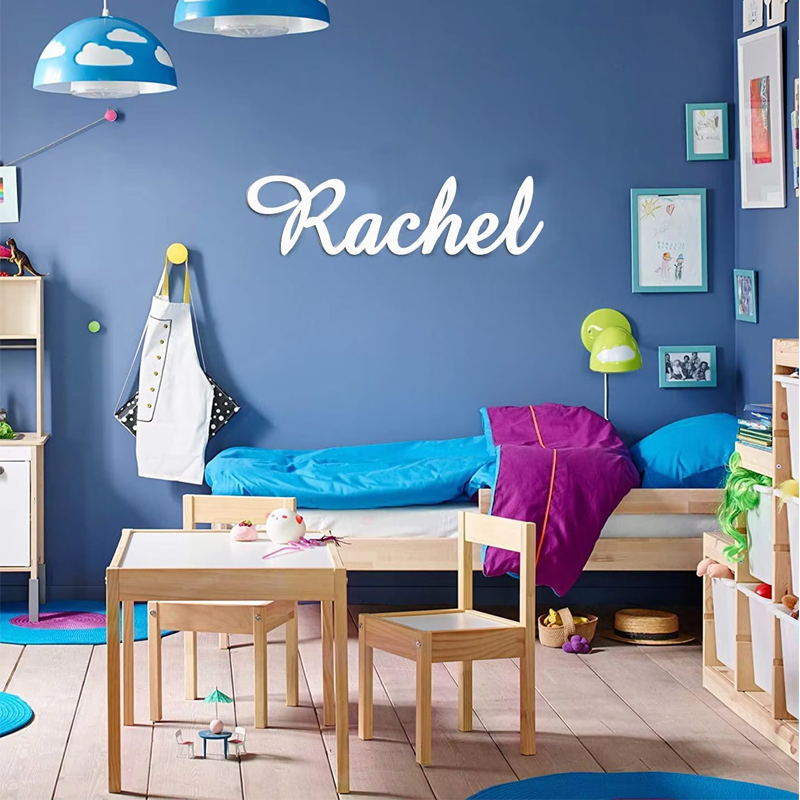 Custom name sign  Wooden name  - Baby Nursery Name Letters ulasan dan harga