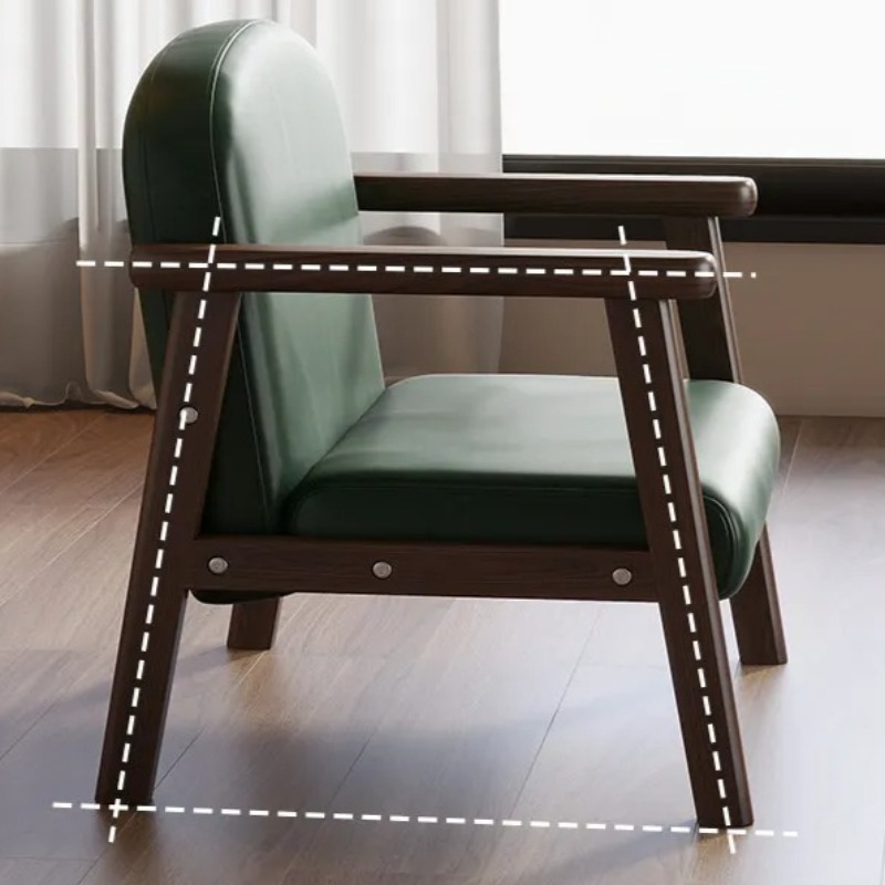 Waxed Leather Kids Armchair To - Baby Nursery Chair ulasan dan harga
