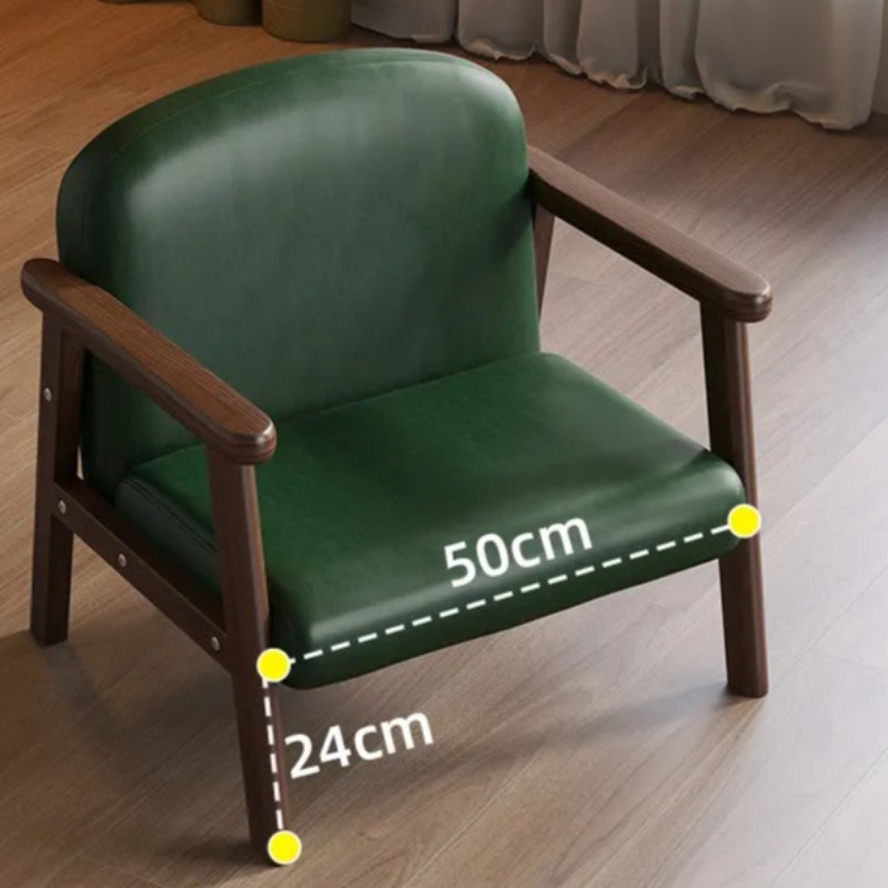 Waxed Leather Kids Armchair To - Baby Nursery Chair ulasan dan harga