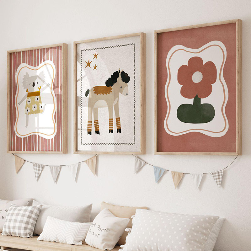 Mouse Goose Horse Koala Coffee - Baby Nursery Images ulasan dan harga