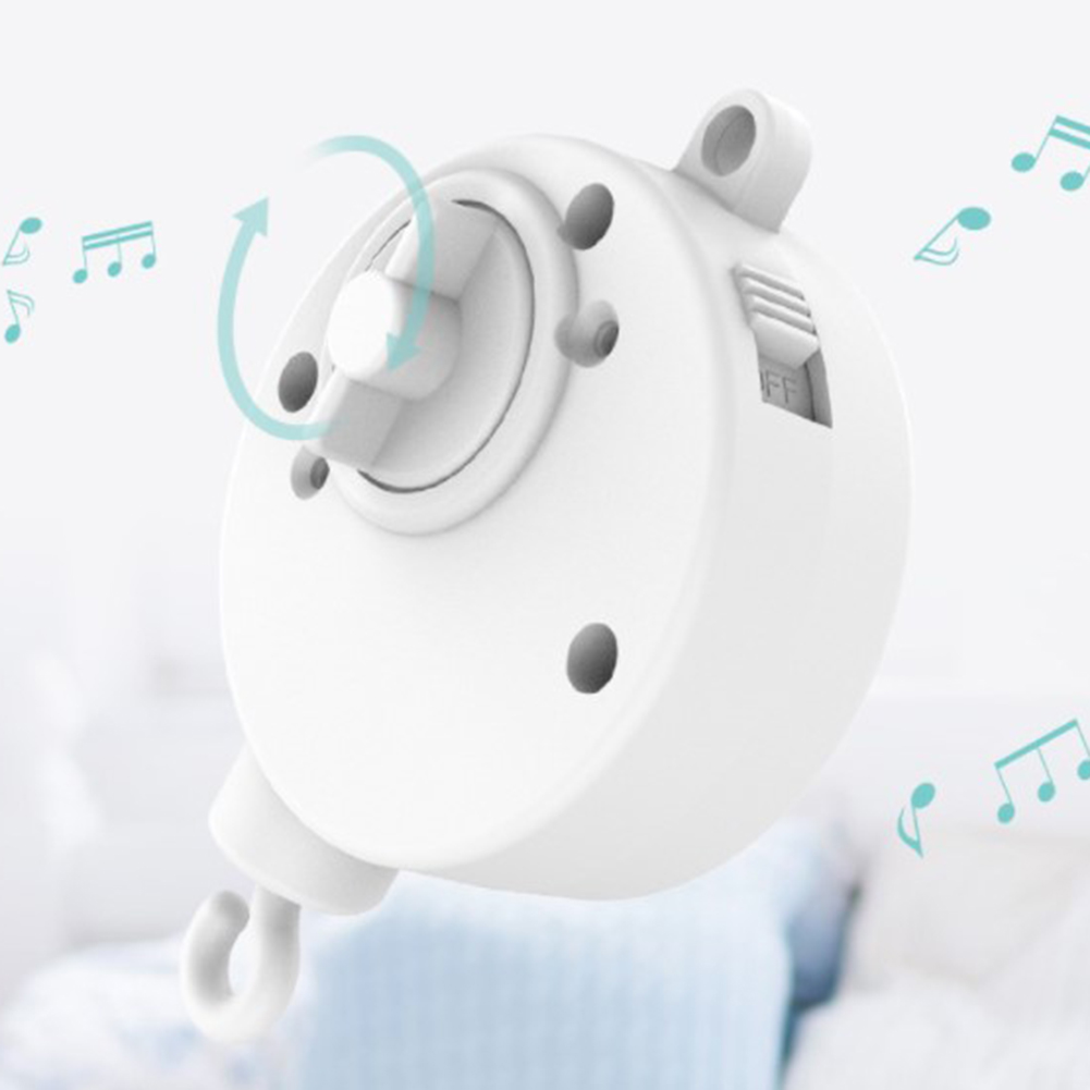 Infant Bell Rotary Wind-up Mus - Baby Nursery Artwork ulasan dan harga