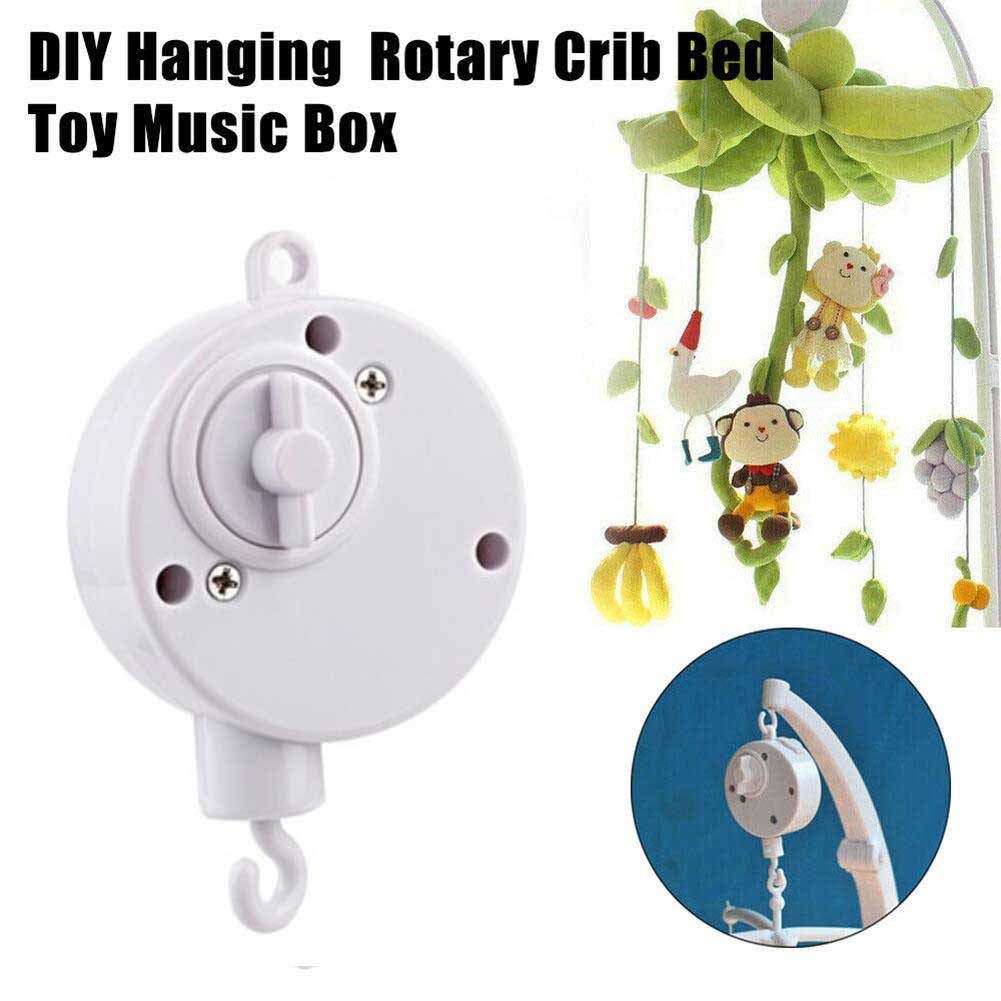 Infant Bell Rotary Wind-up Mus - Baby Nursery Artwork ulasan dan harga