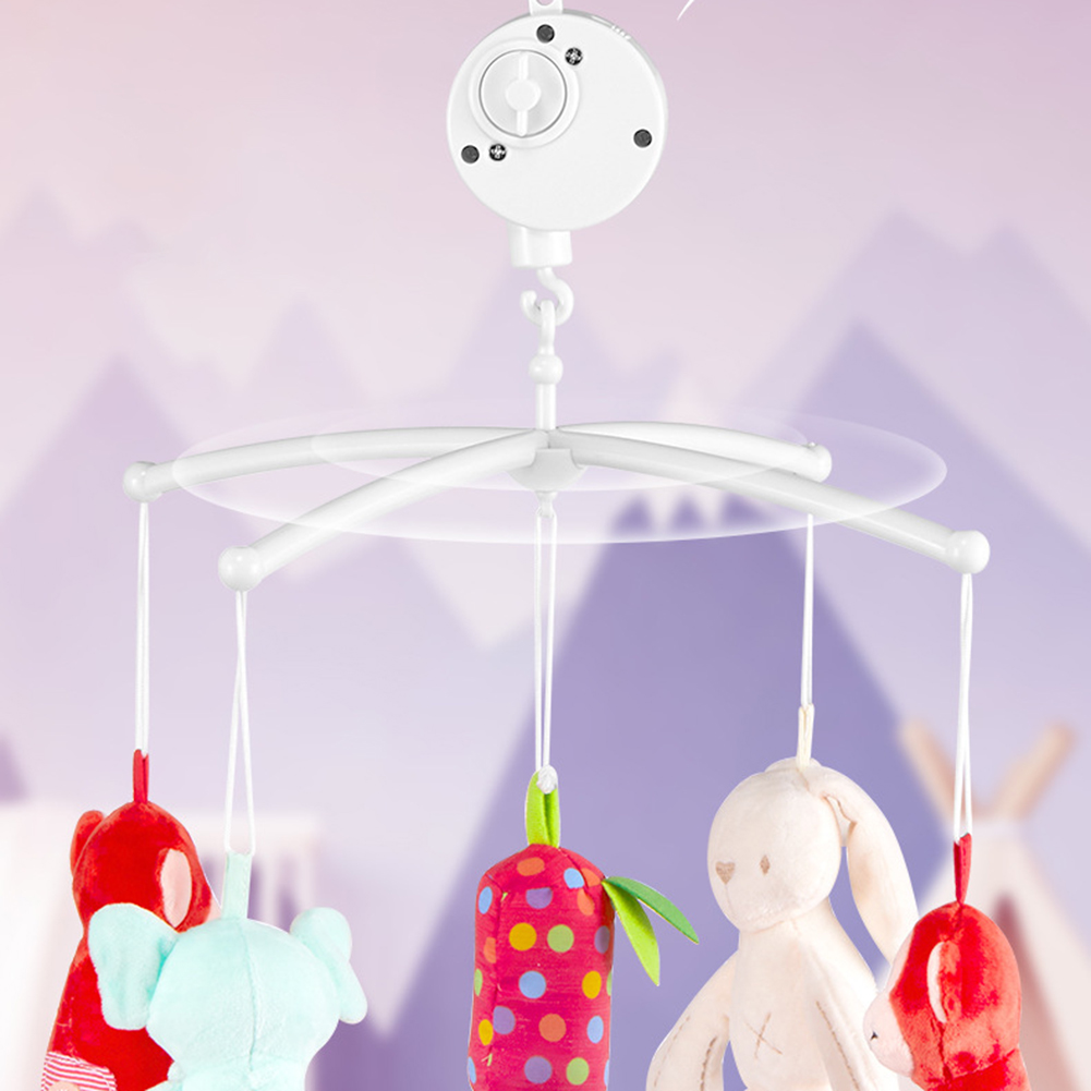 Infant Bell Rotary Wind-up Mus - Baby Nursery Artwork ulasan dan harga