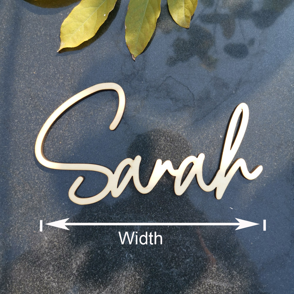 Pesonalized Wood Baby Name Sig - Baby Nursery Name Letters ulasan dan harga