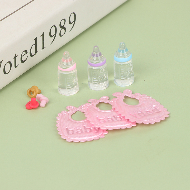 3PCS 1:12 Dolls House Miniatur - Animals Baby Nursery ulasan dan harga