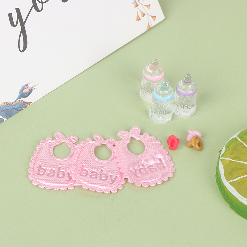 3PCS 1:12 Dolls House Miniatur - Animals Baby Nursery ulasan dan harga