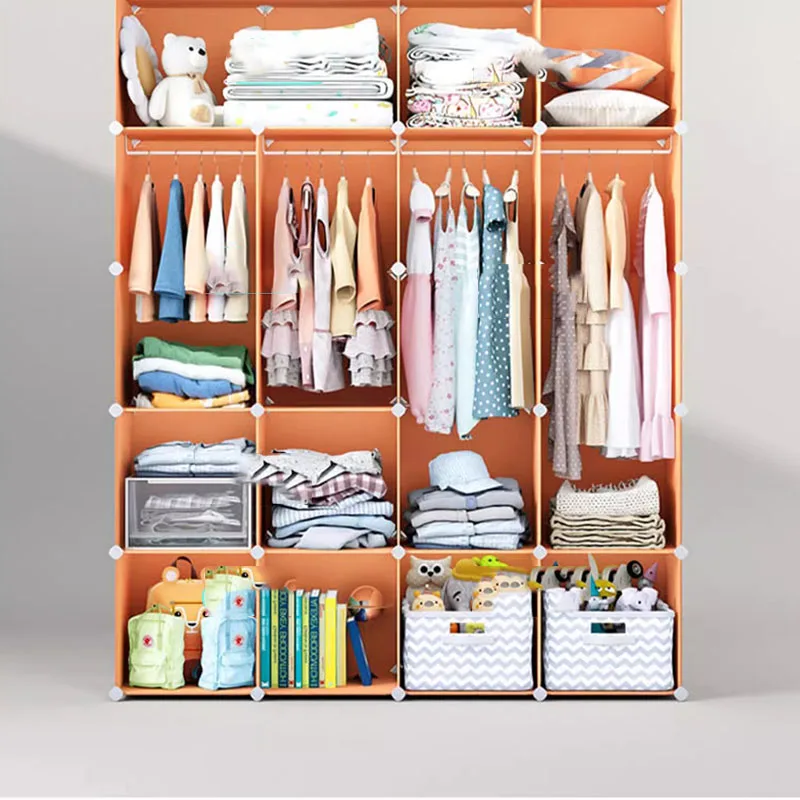 Simple Shelf Wardrobe Clothes  - Closet Organizer Baby ulasan dan harga