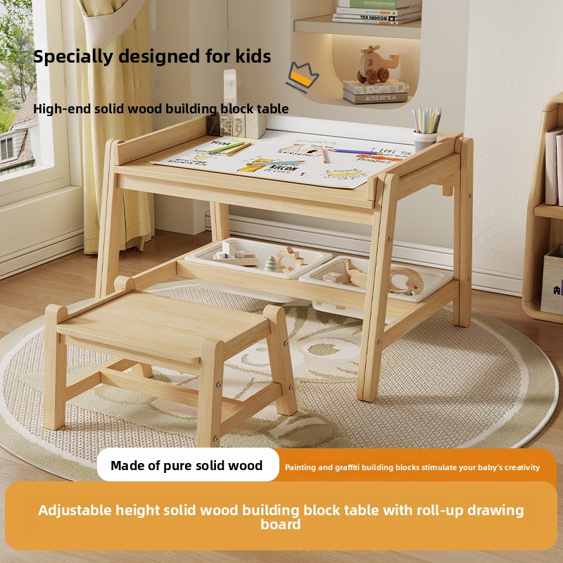 Solid wood tables and chairs,  - Baby Nursery Chair ulasan dan harga