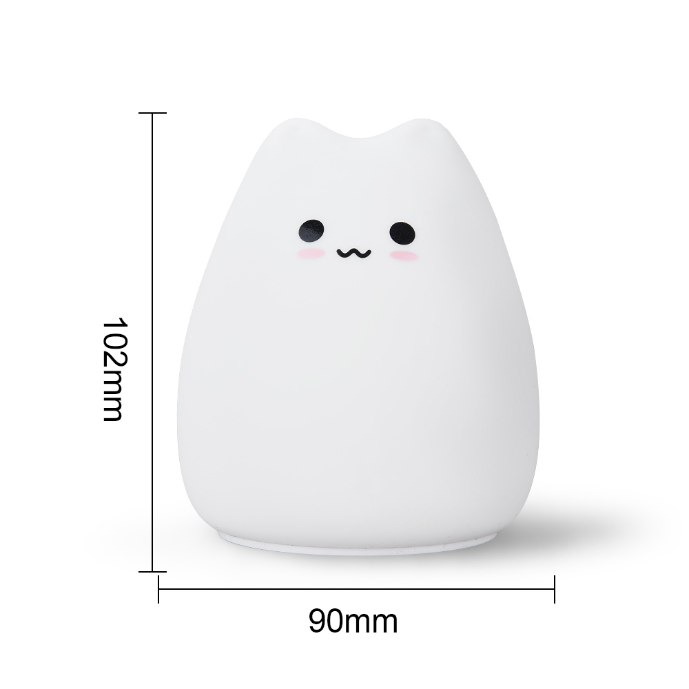 Cute Cat Night Light For Baby  - Baby Nursery Egg Light ulasan dan harga