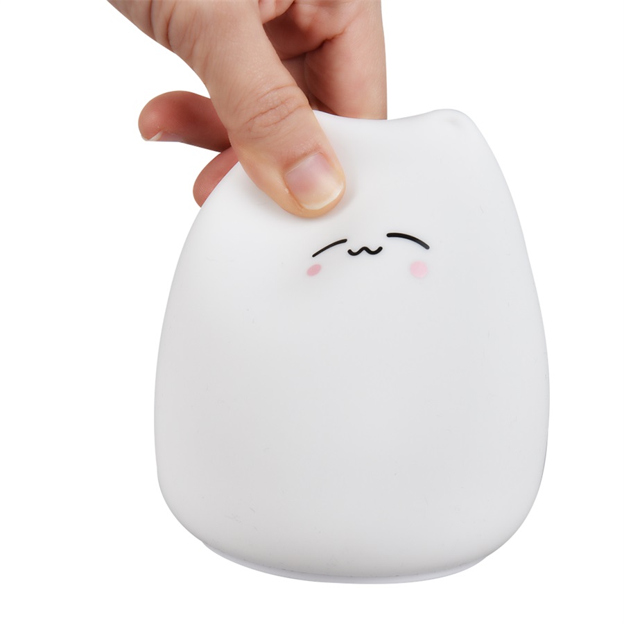 Cute Cat Night Light For Baby  - Baby Nursery Egg Light ulasan dan harga